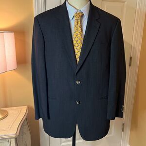 EUC Hugo Boss Charcoal Gray Classic‎ Wool Blazer Sport Coat Size 42S 42 Short